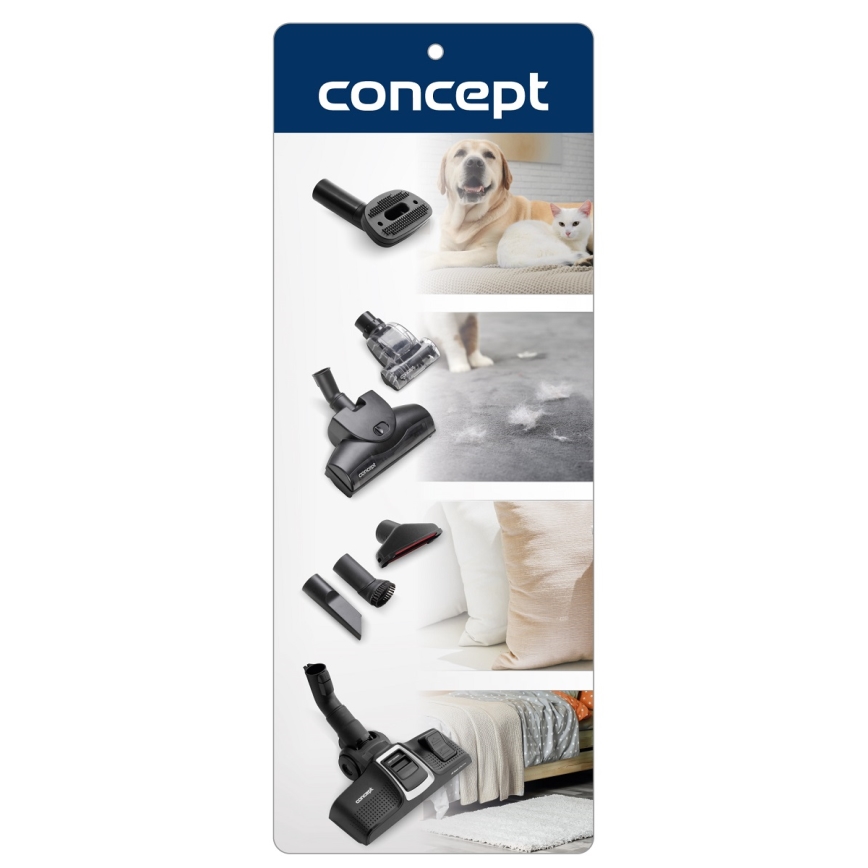 Concept VP5240N - Staubsauger ohne Beutel 4A RADICAL PET EXPERT 2,5 l 800W/230V bronzen