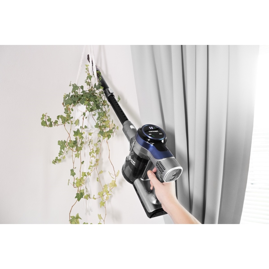 Concept VP6040 - Stiel-Handstaubsauger 2in1 ICONIC ANIMAL TELESCOPE 200W/22,2V 2200 mAh blau