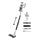 Concept VP6125 - 2-in-1 Stiel- und Handstaubsauger ICONIC Comfort Telescope 400W/29,6V 2000 mAh Weiß
