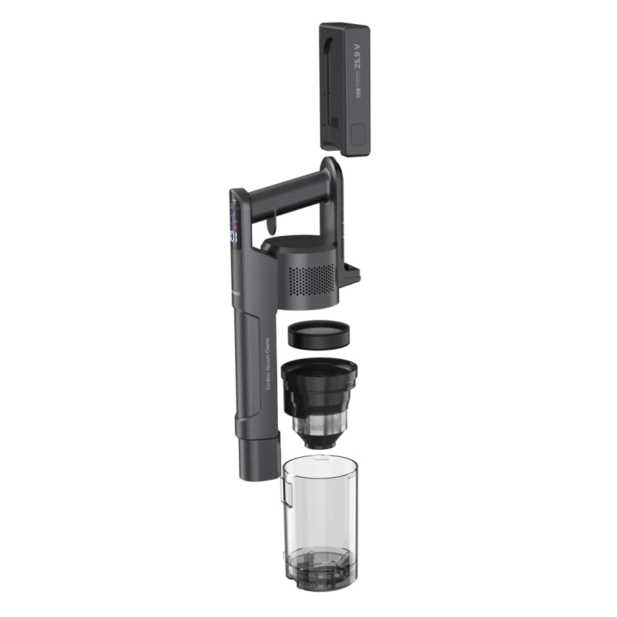 Concept VP6310 - Stielstaubsauger 3-in-1 ULTIMATE COMPLETE LIGHT 420W/25,9V 2200 mAh schwarz