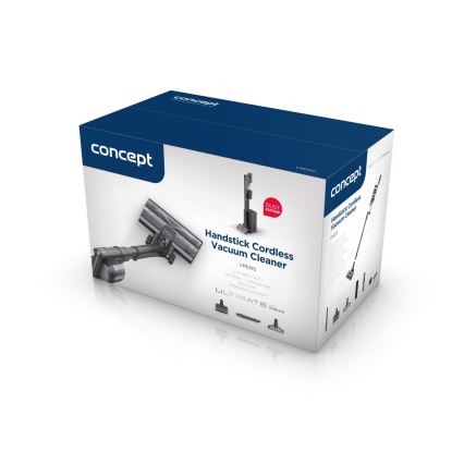 Concept VP6310 - Stielstaubsauger 3-in-1 ULTIMATE COMPLETE LIGHT 420W/25,9V 2200 mAh schwarz