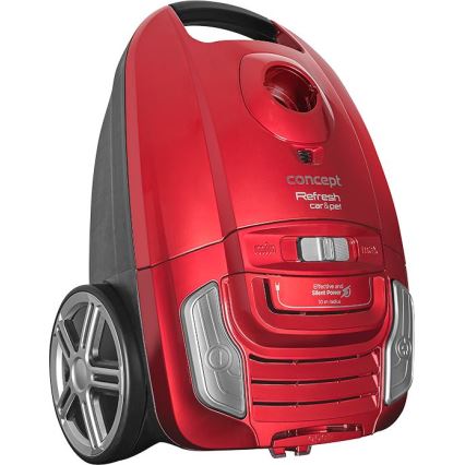 Concept VP8224 - Beutel-Staubsauger REFRESH CAR&PET 3,5 l 700W/230V rot