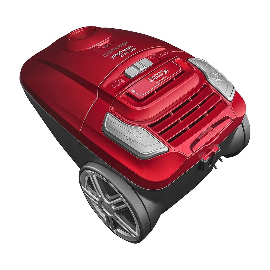 Concept VP8224 - Beutel-Staubsauger REFRESH CAR&PET 3,5 l 700W/230V rot