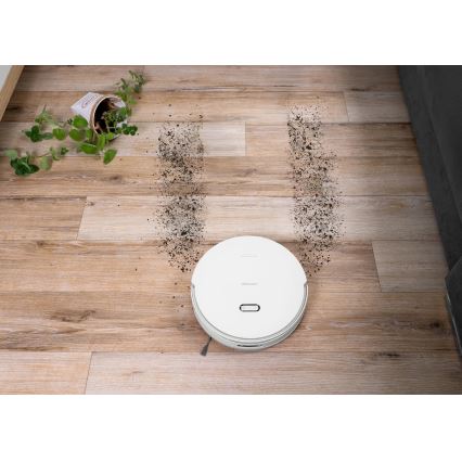 Concept VR4050 - Smarter 2-in-1 Saug- und Wischroboter OPTIMUS AQUA PRO LASER 3D, 600 W / 230 V, 5200 mAh, Wi‑Fi, weiß