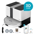 Concept VR4050 - Smarter 2-in-1 Saug- und Wischroboter OPTIMUS AQUA PRO LASER 3D, 600 W / 230 V, 5200 mAh, Wi‑Fi, weiß