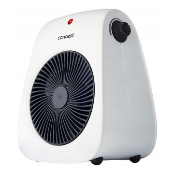 Concept vt7040 - Ventilator mit Heizelement 1000/2000W/230V weiß