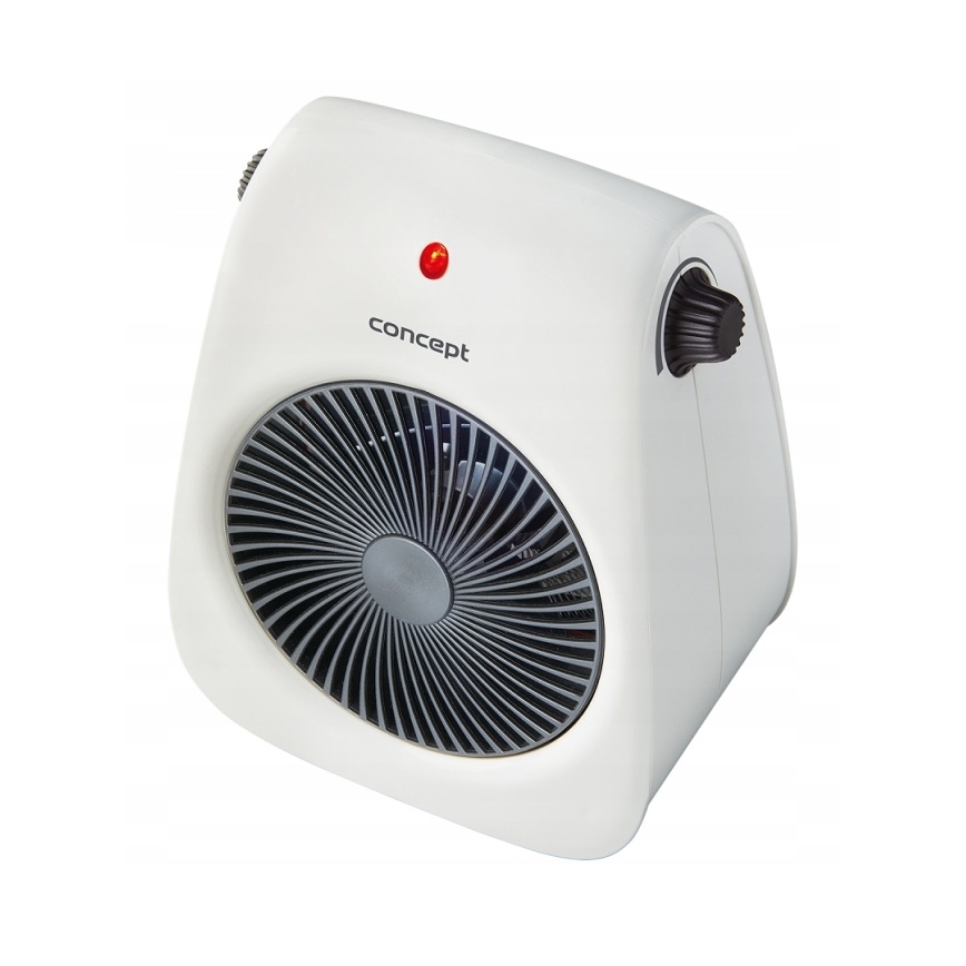 Concept vt7040 - Ventilator mit Heizelement 1000/2000W/230V weiß