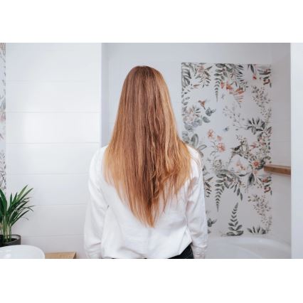 Concept VZ2110 - Glätteisen GLAM STYLE 48W/230V weiß/roségold