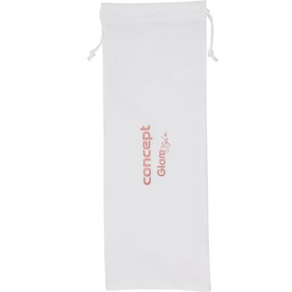 Concept VZ2110 - Glätteisen GLAM STYLE 48W/230V weiß/roségold