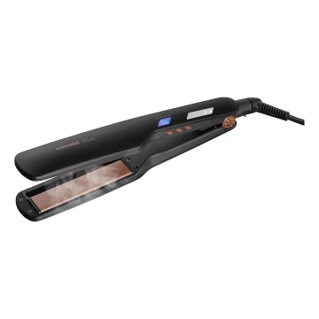 Concept VZ6010 - Dampf-Haarglätter mit LED-Anzeige ELITE STEAM BOOST 54W/230V schwarz