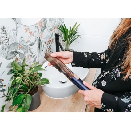 Concept VZ8100 - Glätteisen PROFI CARE 60W/230V blau/gold