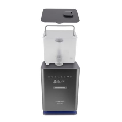 Concept ZV2021-  Luftbefeuchter mit Aroma-Diffusor PERFECT AIR SMART 4,6 l 110W/230V Wi-Fi anthrazit + Fernbedienung