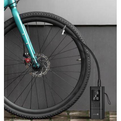 CONNECT IT CFF-4500-BK - Digitaler Taschenkompressor AirFlow 80W/6000 mAh schwarz