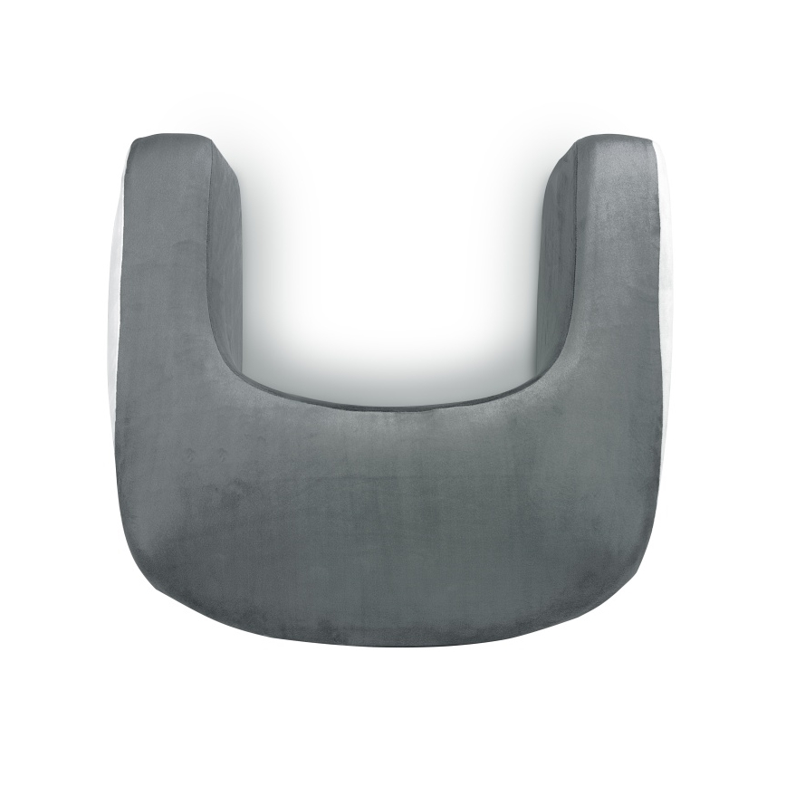 CONNECT IT CFH-1020-GY - Ergonomisches Lese- und Arbeitskissen ErgoWork grau/weiß