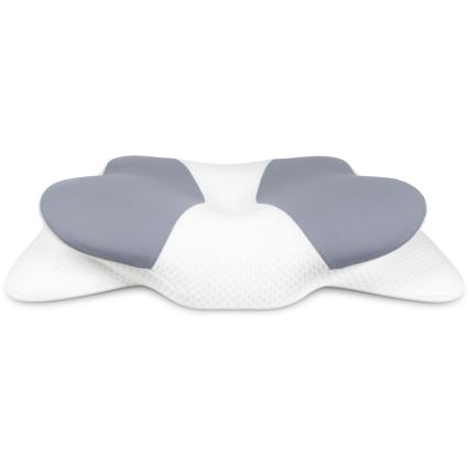 CONNECT IT CFH-6032-WH - Anatomisches Kissen Gemini weiß/grau