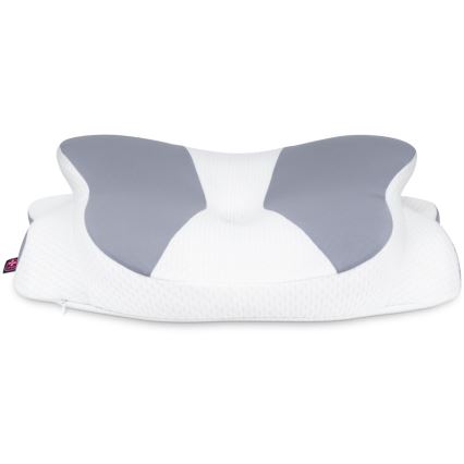 CONNECT IT CFH-6032-WH - Anatomisches Kissen Gemini weiß/grau