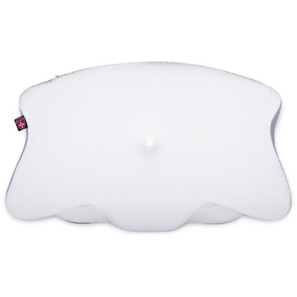 CONNECT IT CFH-6032-WH - Anatomisches Kissen Gemini weiß/grau