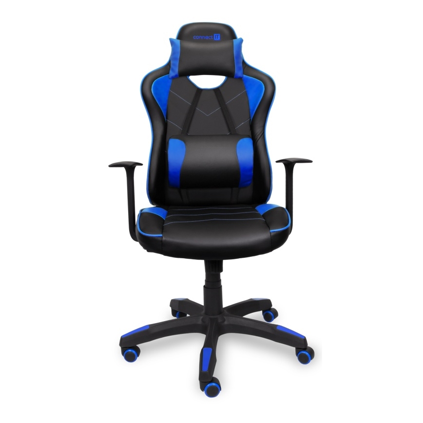 CONNECT IT CGC-0700-BL - Gaming-Stuhl LeMans Pro schwarz/blau