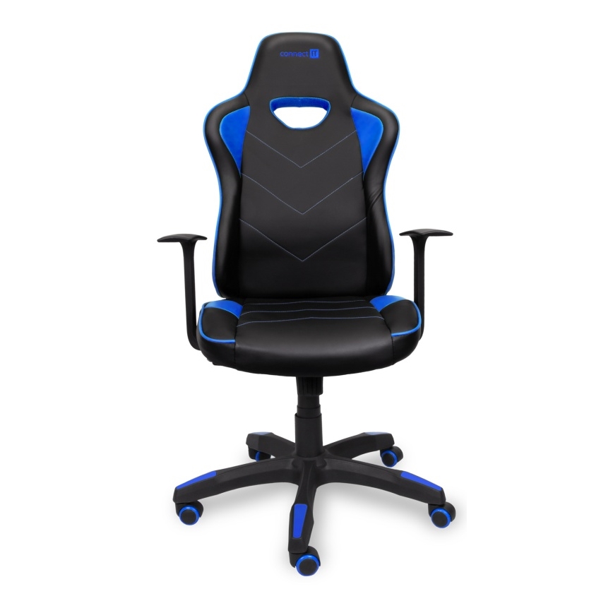 CONNECT IT CGC-0700-BL - Gaming-Stuhl LeMans Pro schwarz/blau