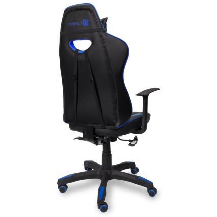 CONNECT IT CGC-0700-BL - Gaming-Stuhl LeMans Pro schwarz/blau