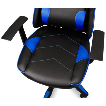 CONNECT IT CGC-0700-BL - Gaming-Stuhl LeMans Pro schwarz/blau
