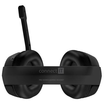 CONNECT IT CHP-3595-BK - LED RGB Kabelgebundene Gaming-Kopfhörer mit Mikrofon schwarz
