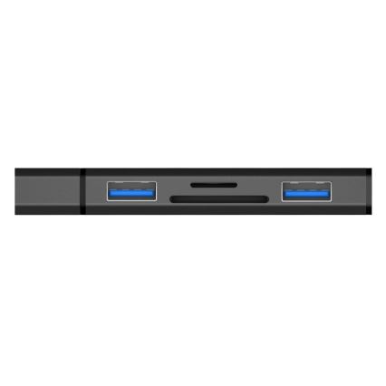 CONNECT IT CHU-4060-AN - USB-A-Hub mit Speicherkartenleser 4in1