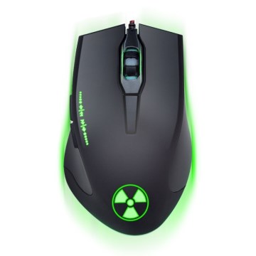 CONNECT IT CI-1128 - LED Kabelgebundene Gaming-Maus 1000/1200/1600/3200 DPI schwarz