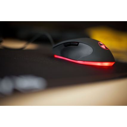 CONNECT IT CI-1128 - LED Kabelgebundene Gaming-Maus 1000/1200/1600/3200 DPI schwarz