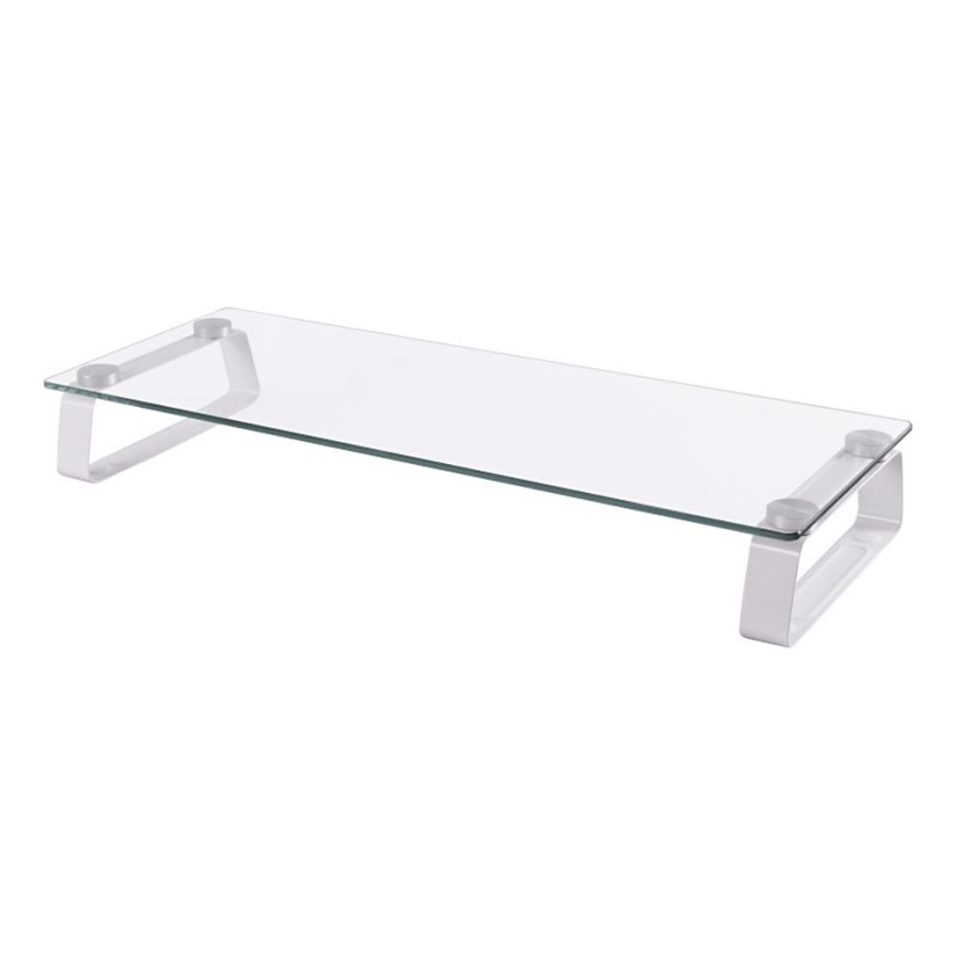 CONNECT IT CI-1135 - Multifunktionale Glasbasis klar/weiß