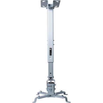 CONNECT IT CI-24 - Universal-Deckenprojektorhalter silbern