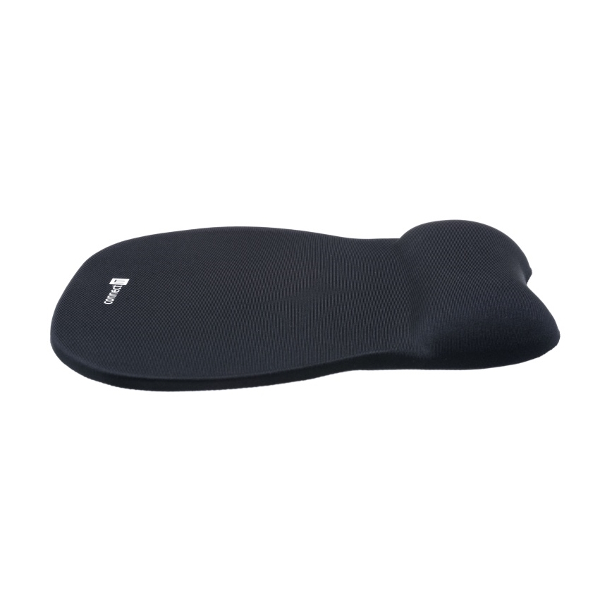 CONNECT IT CI-501 - Mauspad mit Handgelenkauflage aus Memory-Schaumstoff
