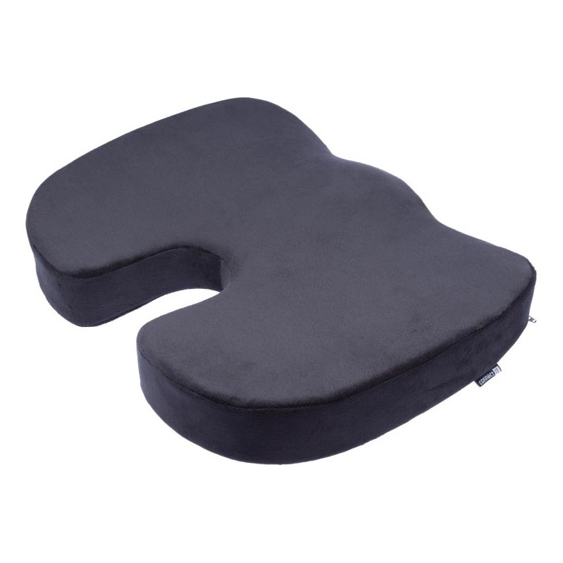 CONNECT IT CI-528 - Ergonomisches Stuhlkissen schwarz