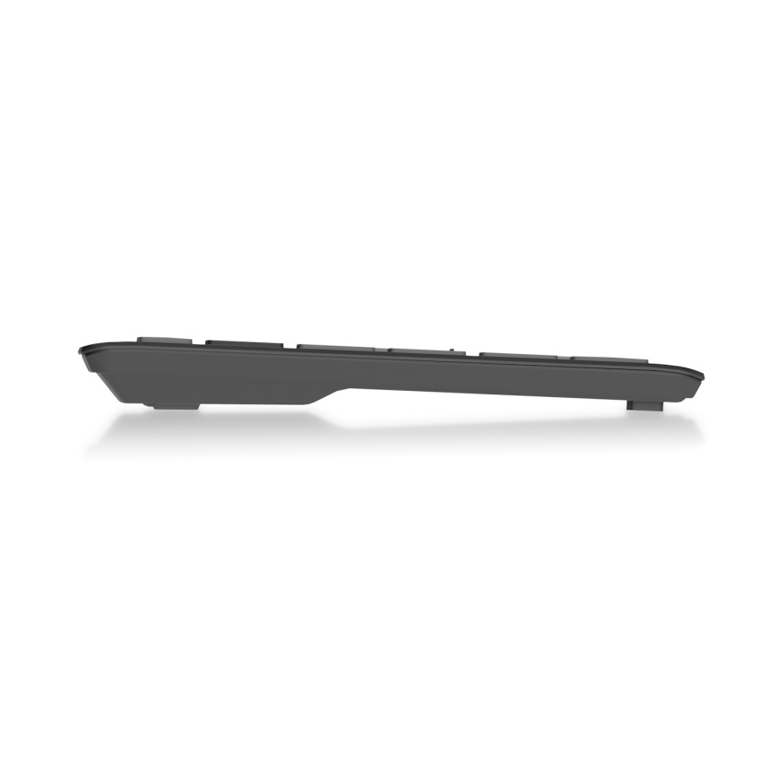 CONNECT IT CKB-5060-CS - Leise Tastatur mit niedrigem Profil mit CZ/SK-Lokalisierung 350 mAh