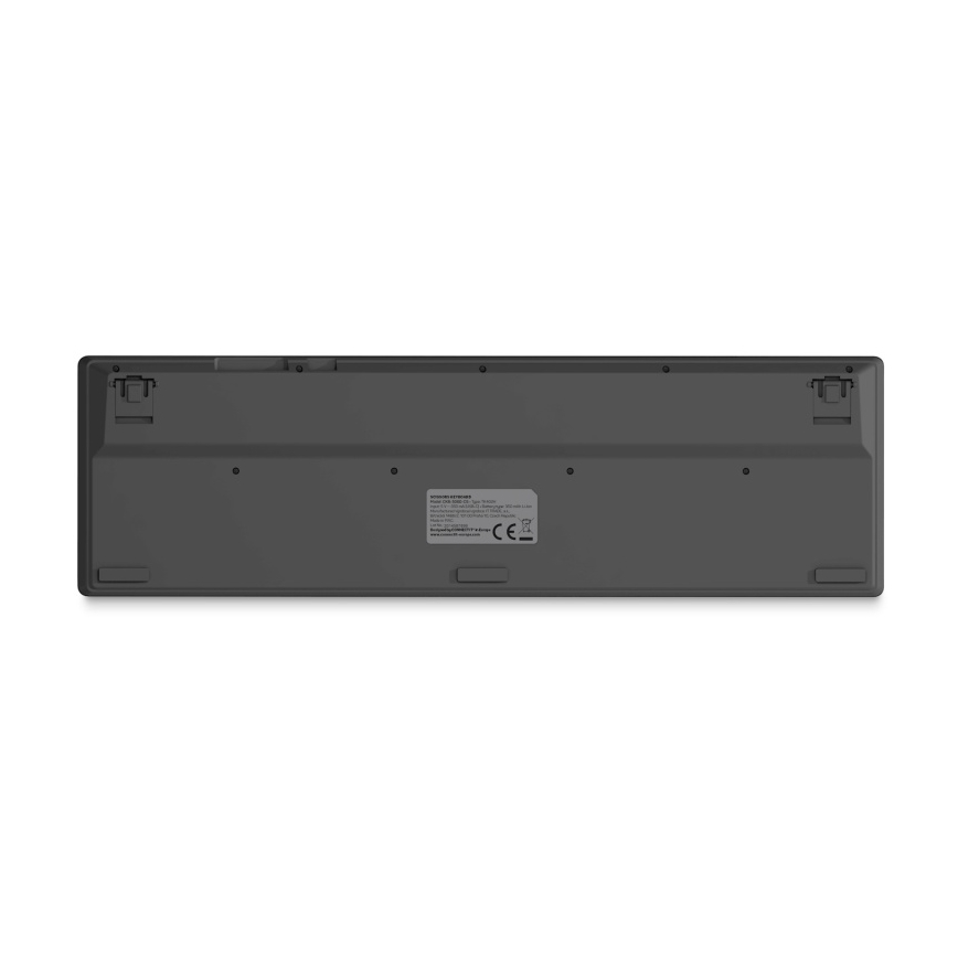 CONNECT IT CKB-5060-CS - Leise Tastatur mit niedrigem Profil mit CZ/SK-Lokalisierung 350 mAh