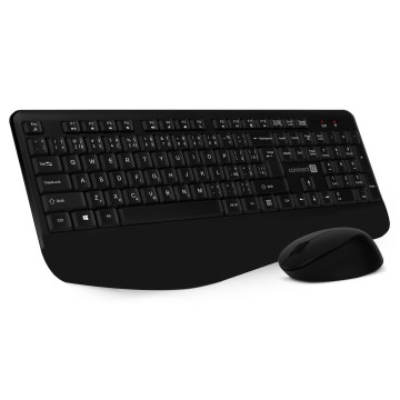 CONNECT IT CKM-7803-CS - Kabellose Tastatur und Maus 1200 DPI mit CZ/SK-Lokalisierung 1xAAA + 1xAA schwarz