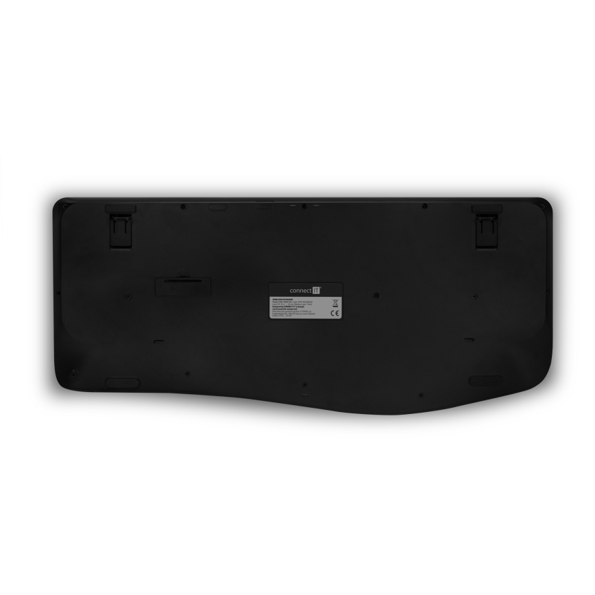 CONNECT IT CKM-7803-CS - Kabellose Tastatur und Maus 1200 DPI mit CZ/SK-Lokalisierung 1xAAA + 1xAA schwarz