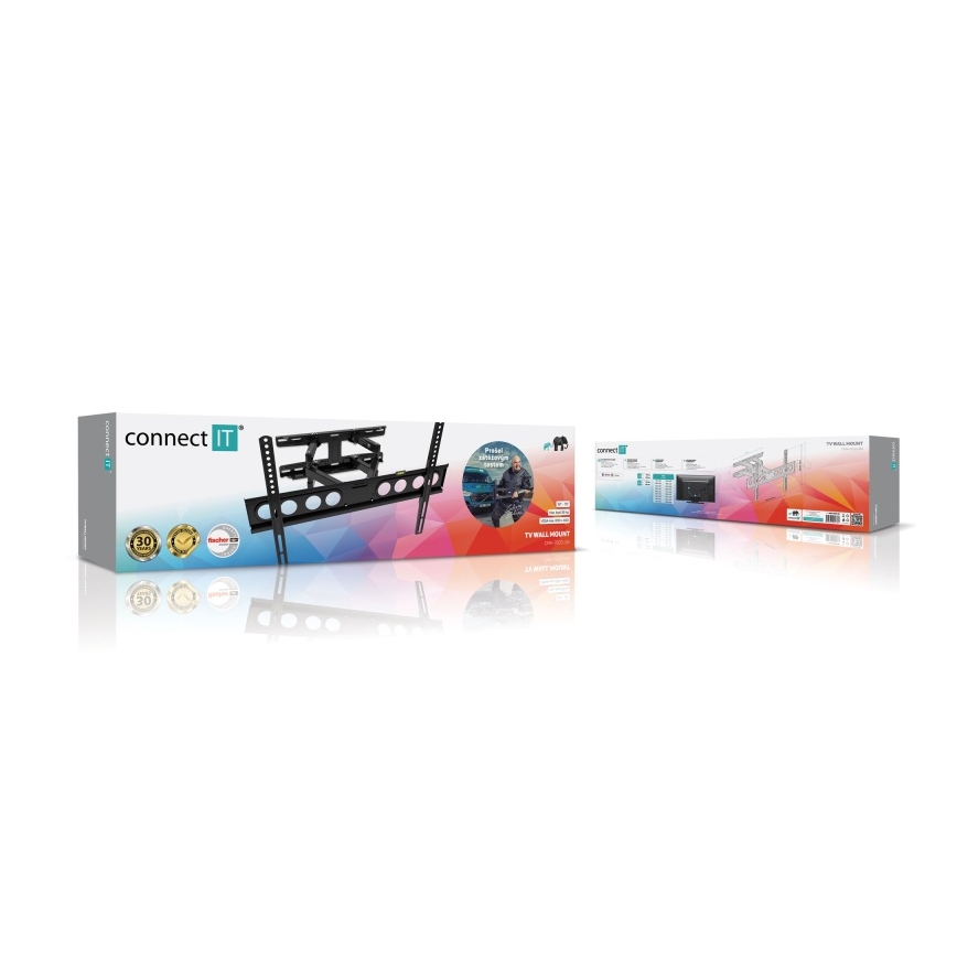 CONNECT IT CMH-7600-BK - Wandhalterung für TV-Gerät 32-70” schwarz