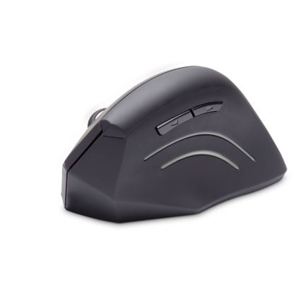 CONNECT IT CMO-2510-BK - Ergonomische kabellose Maus Verti Wireless 800/1200/1600 DPI 2xAAA schwarz