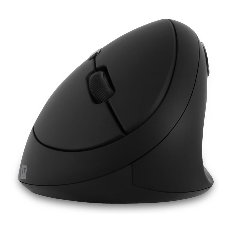 CONNECT IT CMO-2600-BK - Ergonomische kabellose Maus 800/1200/1600 DPI 1xAA schwarz