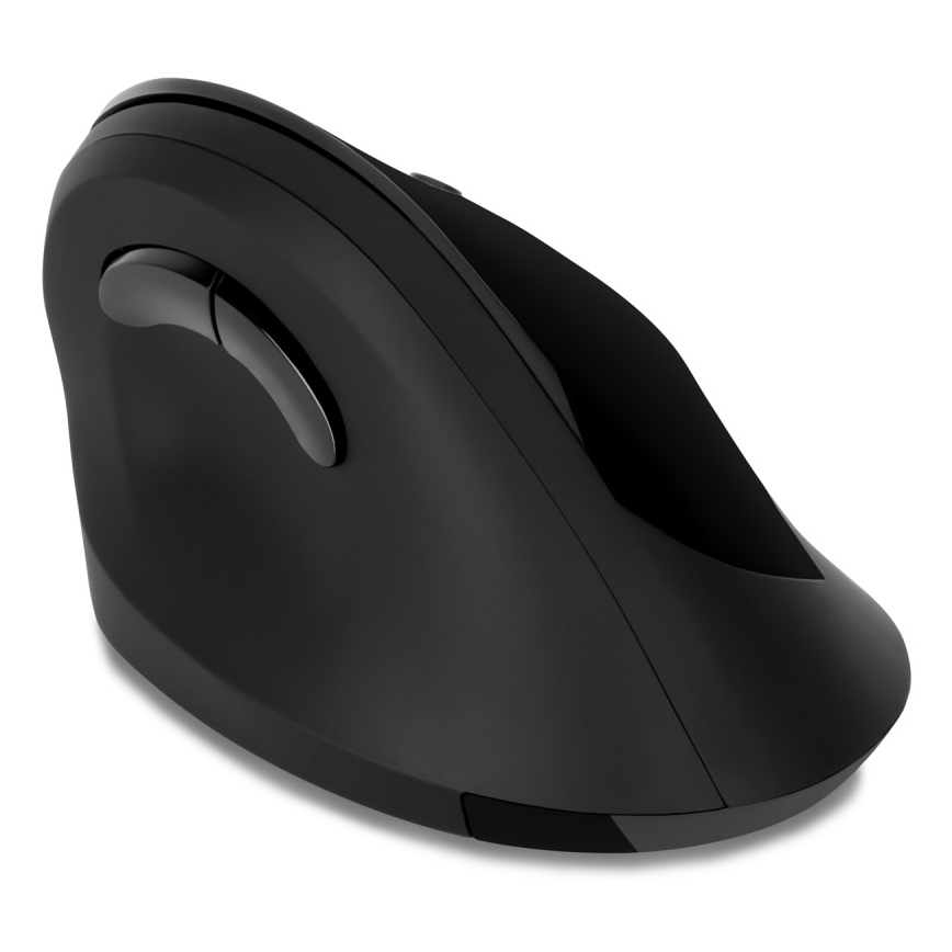 CONNECT IT CMO-2700-BK - Ergonomische, kabellose Maus 800/1200/1600 DPI 1xAA schwarz