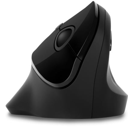 CONNECT IT CMO-2700-BK - Ergonomische, kabellose Maus 800/1200/1600 DPI 1xAA schwarz
