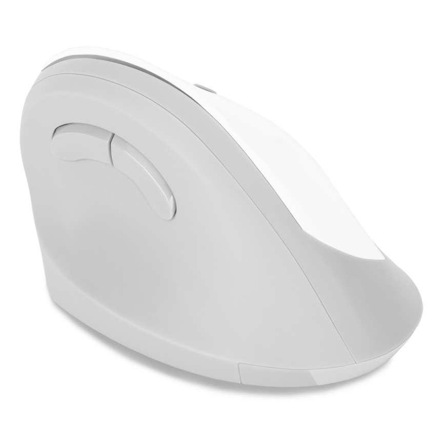 CONNECT IT CMO-2700-WH - Ergonomische, kabellose Maus 800/1200/1600 DPI 1xAA weiß