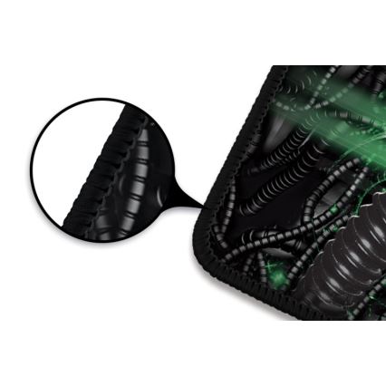 CONNECT IT CMP-1100-SM - Mauspad 32x24,5 cm schwarz/grün