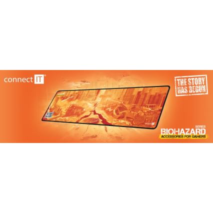 CONNECT IT CMP-1140-LG - Pad für Tastatur und Maus 88,6x24,5 cm orange