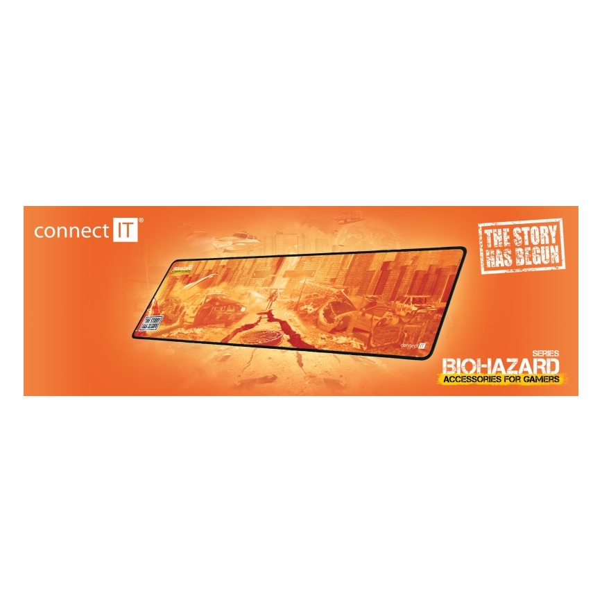 CONNECT IT CMP-1140-LG - Pad für Tastatur und Maus 88,6x24,5 cm orange
