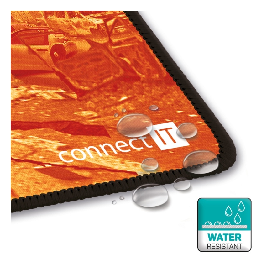 CONNECT IT CMP-1140-LG - Pad für Tastatur und Maus 88,6x24,5 cm orange