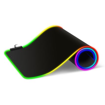 CONNECT IT CMP-3100-LG - LED RGB Gaming-Tastatur und Mauspad 80x30 cm schwarz
