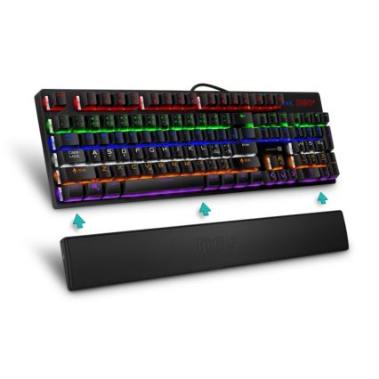 CONNECT IT CMP-3590-LG - Ergonomische Tastaturunterlage schwarz