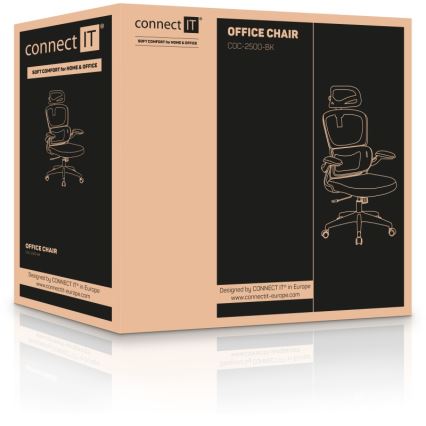 CONNECT IT COC-2500-BK - Bürostuhl ForHealth DeltaPro schwarz